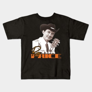 Ray Price // Country Icon Tribute Kids T-Shirt